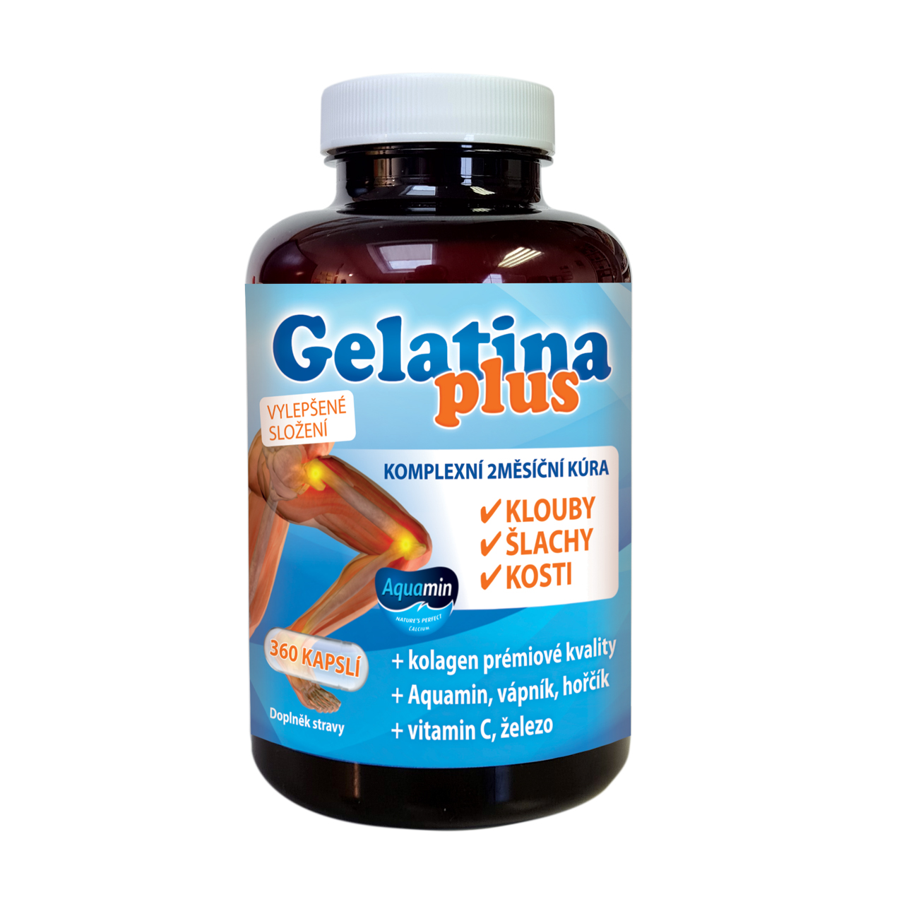 Levně Gelatina Plus 360 kapslí